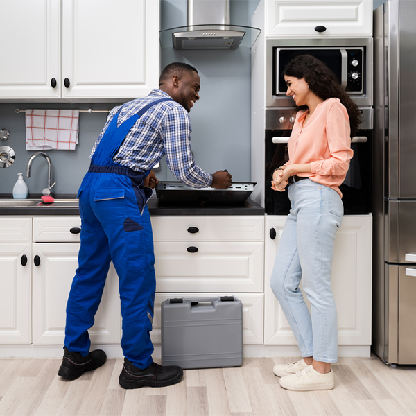how long does it typically take to complete cooktop repair services in Plumtree North Carolina